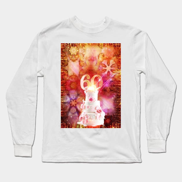 60th birthday Long Sleeve T-Shirt by Begoll Art